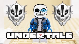 Lego Undertale  Megalovania Frisk Vs Sans [upl. by Abran]