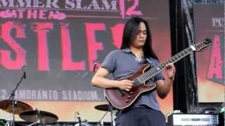 Philippine National Anthem Instrumental Version  Pulp Summerslam 2012 [upl. by Lyred]