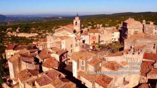 Pilote de drone professionnel Tour de France 2016  Village de Gordes [upl. by Bracci]