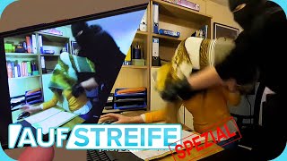 Vertrauen ist gut KONTROLLE ist besser Überfall im Homeoffice  Auf Streife  SAT1 [upl. by Arimas267]