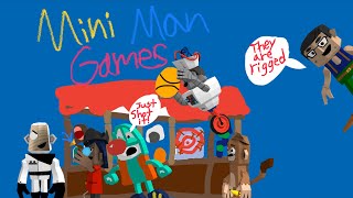 TOONTASTIC EPISODE 149 MINI MAN GAMES [upl. by Eejan]