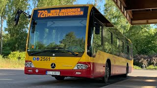 MercedesBenz Conecto LF E6 2561  MPK Łódź linia 72A 🚌 [upl. by Hardman282]