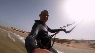 Kitesurfing Dakhla attitude Morocco [upl. by Lynnea646]