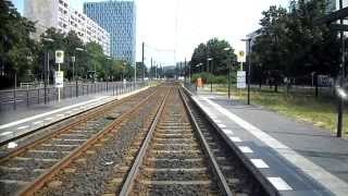 Führerstandsmitfahrt Linie M8 NordbahnhofRoederplatz Teil 12 [upl. by Nemrak]