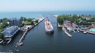 Calumet arriving in St Joe Michigan part 1 [upl. by Lunneta]