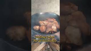 FOOD RECIPES ADOBONG BABOY [upl. by Asiulana]