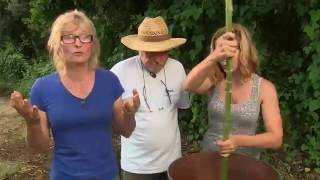 Prioriterre jardin des Asclépiades avec Isabelle et Dominique Norgiolini à Cagnes sur mer [upl. by Suiravaj]