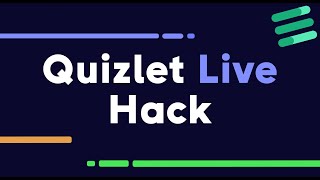 Quizlet LIVE Hack 2022 [upl. by Becki]