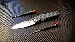 Knife Surgery  ZT 0850 Blue Titanium Conversion  There Will be Blood [upl. by Niwdog62]