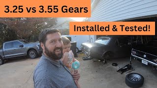 325 gears vs 355 gears Performance and Drivability Testing [upl. by Annaicul700]