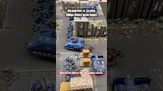 Leviathan Tyranids vs Ultramarines SPACE MARINE 2 Inspired Warhammer 40K Battle Report [upl. by Oedama998]