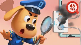 What Started the Fire  Safety Tips  Cartoons for Kids  Sheriff Labrador [upl. by Tsnre]