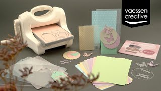 Cut Easy Cutting and Embossing Machine A5 Starter Kit [upl. by Magnusson]