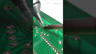 Desoldering Made Easy  Amazing Trick  Soldering Tutorial [upl. by Hacceber]