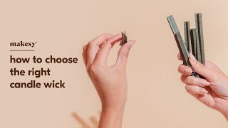 how to choose the right candle wooden wick 🌳 [upl. by Anaitsirk2]