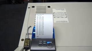 Thermal Printer Demo for Midmark M9M11 SterilizerAutoclave [upl. by Barrington]