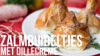 OMF Advent 8 Zalmbuideltjes met dillecrème  OhMyFoodness [upl. by Isacco]