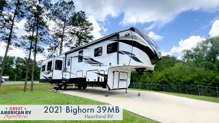 2021 Heartland Bighorn 39MB for sale at Great American RV SuperStores in Hammond LA [upl. by Sidras168]