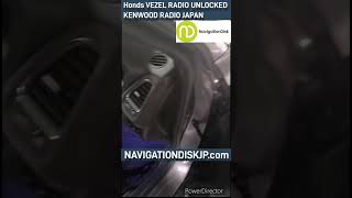 How to Reset Kenwood Factory Code on Honda Vezel [upl. by Nohtanhoj]