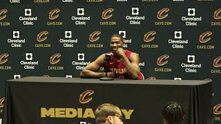 Tristan Thompson talks about being back with the Cavs [upl. by Aicetal796]