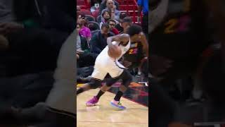 Jimmy Butler puts the CLAMPS on Kyrie Irving amp SHUTS HIM DOWN👀 shorts [upl. by Leanna]