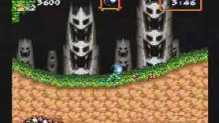 Super Ghouls N Ghosts  SNES Gameplay [upl. by Eimat]