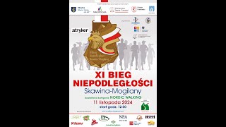 XI Bieg Niepodległości Skawina–Mogilany [upl. by Misaq]