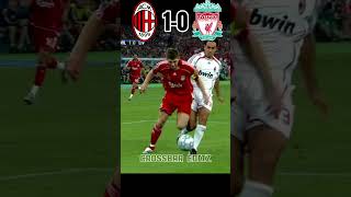 AC Milan vs Liverpool 2007 Champions League Final football shorts gerrard vs kaka [upl. by Karola460]