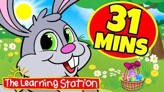 Boom Chicka Boom Easter ♫  More Favorite Kids Songs ♫ 11 Best Kids Songs ♫ The Learning Station [upl. by Hippel500]