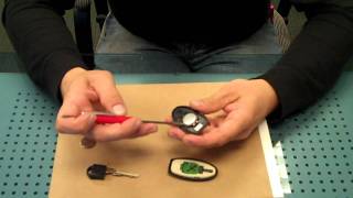 How To Replace A Battery in Your Nissan IKey Remote  MLady Nissan [upl. by Itaws864]