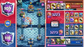 LOG BAIT VS XBOW CYCLE clashroyale [upl. by Nahoj]