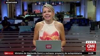 Así se sintió el temblor en vivo en el estudio de CNN Chile [upl. by Rybma]