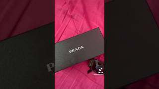 Unboxing my new PRADA GLASSES ❤️😎 PRADA unboxing brand tiktok [upl. by Siulegroj620]