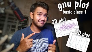 GNU plot basics class 1  mathematical physics practical  Calcutta university [upl. by Morissa]