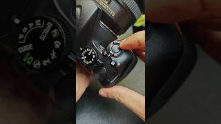 Nikon camera on kaise kare  How to on nikon camera shorts shortsvideo shortsfeed [upl. by Rockey]