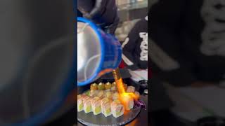 أحسن سوشي فأحسن بلاصة🤤😍🤩❤️🥢 maroc sushi morroco food funny fyp [upl. by Crandall]