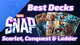 BEST DECKS for Scarlet Spider Infinite Conquest Ladder amp more in Marvel SNAP [upl. by Ximenes2]