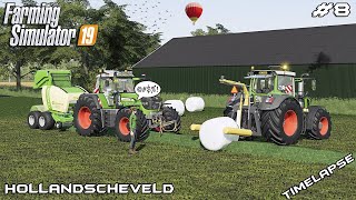 Pranking MrsTheCamPeR with bale  Animals on Hollandscheveld  Farming Simulator 19  Episode 8 [upl. by Nnaylime]