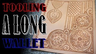 Tooling a Leather Wallet [upl. by Oiramal]