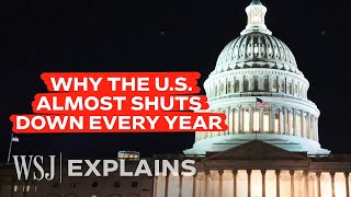 Why the Threat of Government Shutdowns Keeps Happening  WSJ [upl. by Alius]