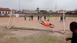 Odogwu No 1 goalie 👏 Empire Pass League Coach Boma [upl. by Enilasor]