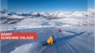 Banff Sunshine Village  Best Ski Resort in Canadian Rockies Alberta [upl. by Eniloj222]