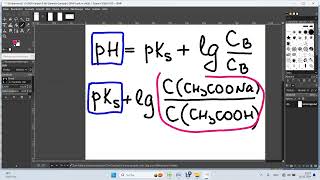 C14 pH Wert berechnen Schwache Elektrolyte Puffer Puffersystem Henderson Hasselbalch Gleichung [upl. by Martz]