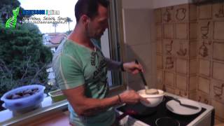 Recette des crêpes du sportif sans gluten Christophe Bonnefont  Julien Venesson [upl. by Gordon786]