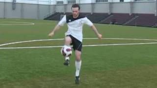 How To Transfer A Soccer Ball With Your Left And Right Foot And Stall [upl. by Nyleahs223]