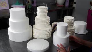 What are Cake Styrofoam Dummies  Cake Decorating For Beginners [upl. by Ttimme]