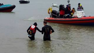 Christine Bleakley water skis across the Channel [upl. by Berny]