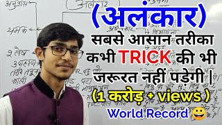 ALANKAR IN HINDI  अलंकार कभी भूल नहीं पाओगे  TRICK  MOHIT SHUKLA HINDI [upl. by Beutler]