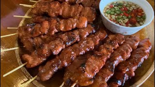 Pinoy style PORK BARBECUE  Sarap na hahanaphanapin mo SEREPBEST [upl. by Ycnej]