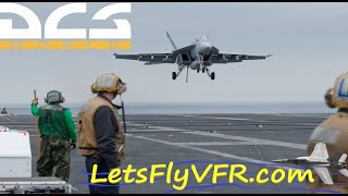 F18 Carrier Landing Practice  DCS  Digital Combat Simulator  CHALLENGING FLIGHT [upl. by Appleton]